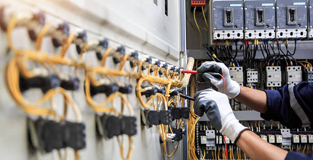 Professional Electrician technician working in Grand Forks AFB, ND